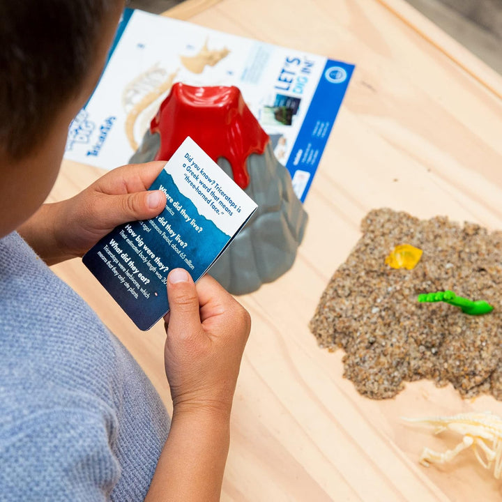 Learning Resources GeoSafari Jr. Dino-Ausgrabungen Triceratops, ab 4 Jahren
