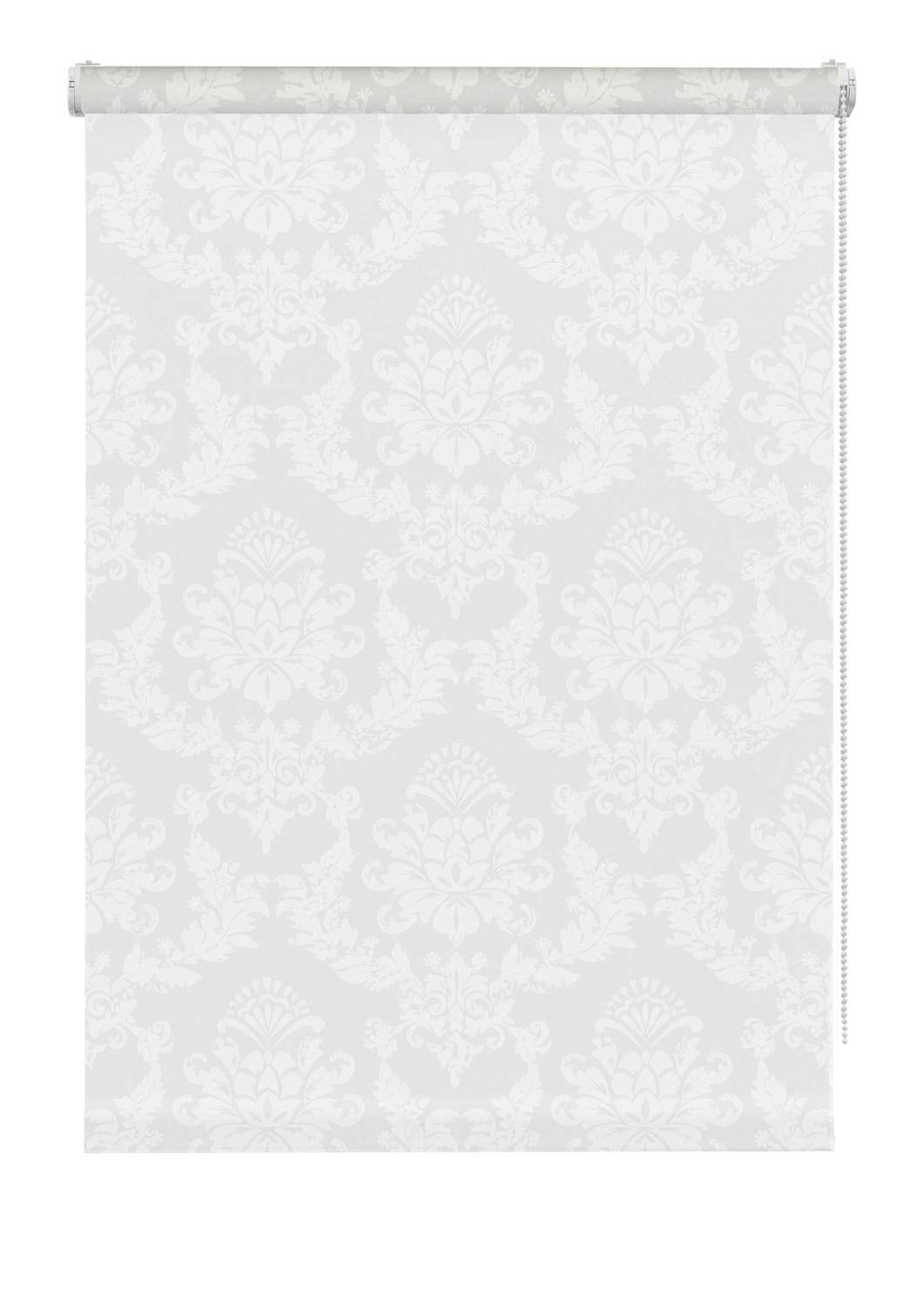 GARDINIA Mini-Rollo Ornament zum Klemmen, Tageslicht-Rollo, Blickdicht, Alle Montage-Teile inklusive