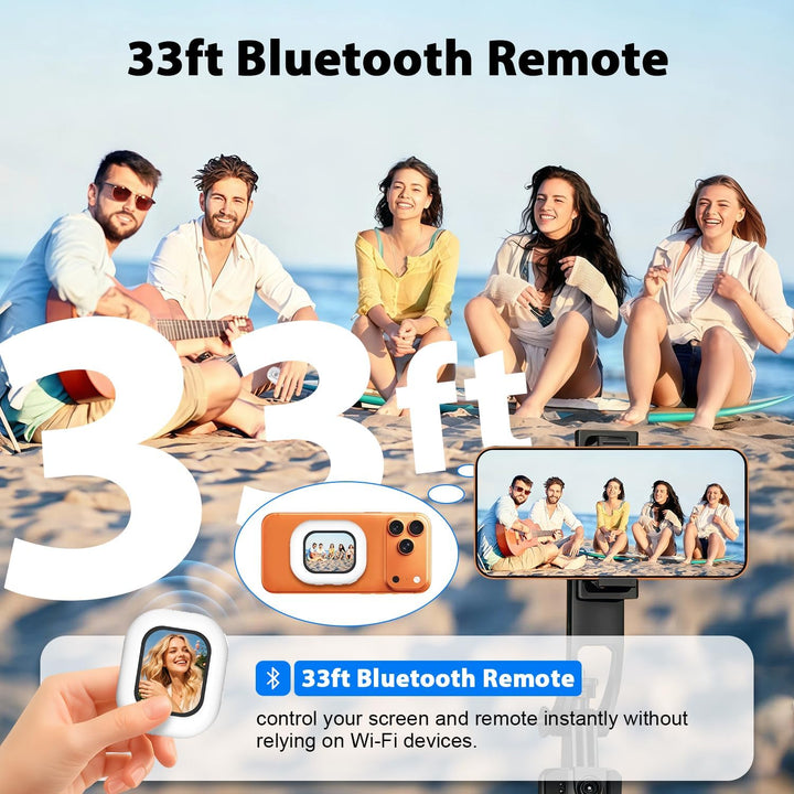 RUIZHI Handy Selfie Monitor, Magnetischer Smartphone Rückkamera Magnetisch Vlog Bildschirm für iPhon