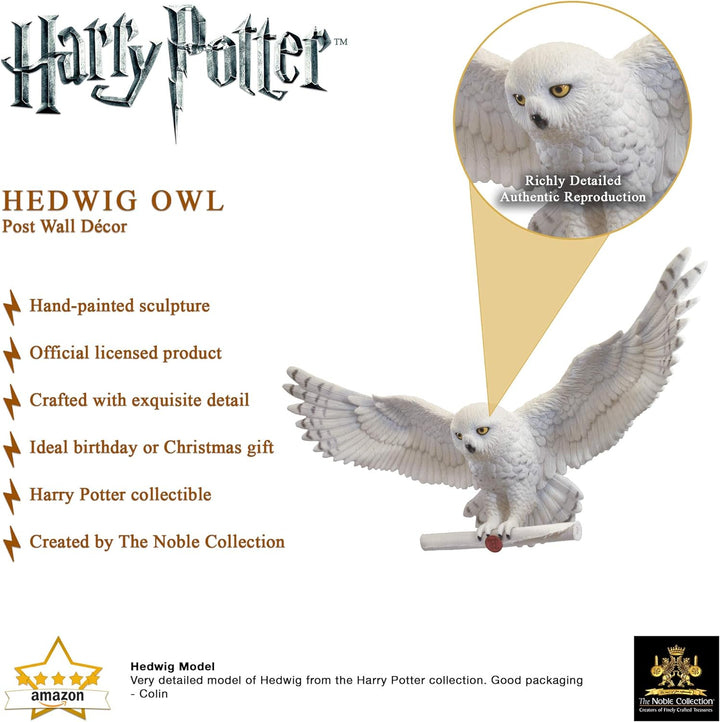 The Noble Collection Hedwig Owl Post Wall D√©cor