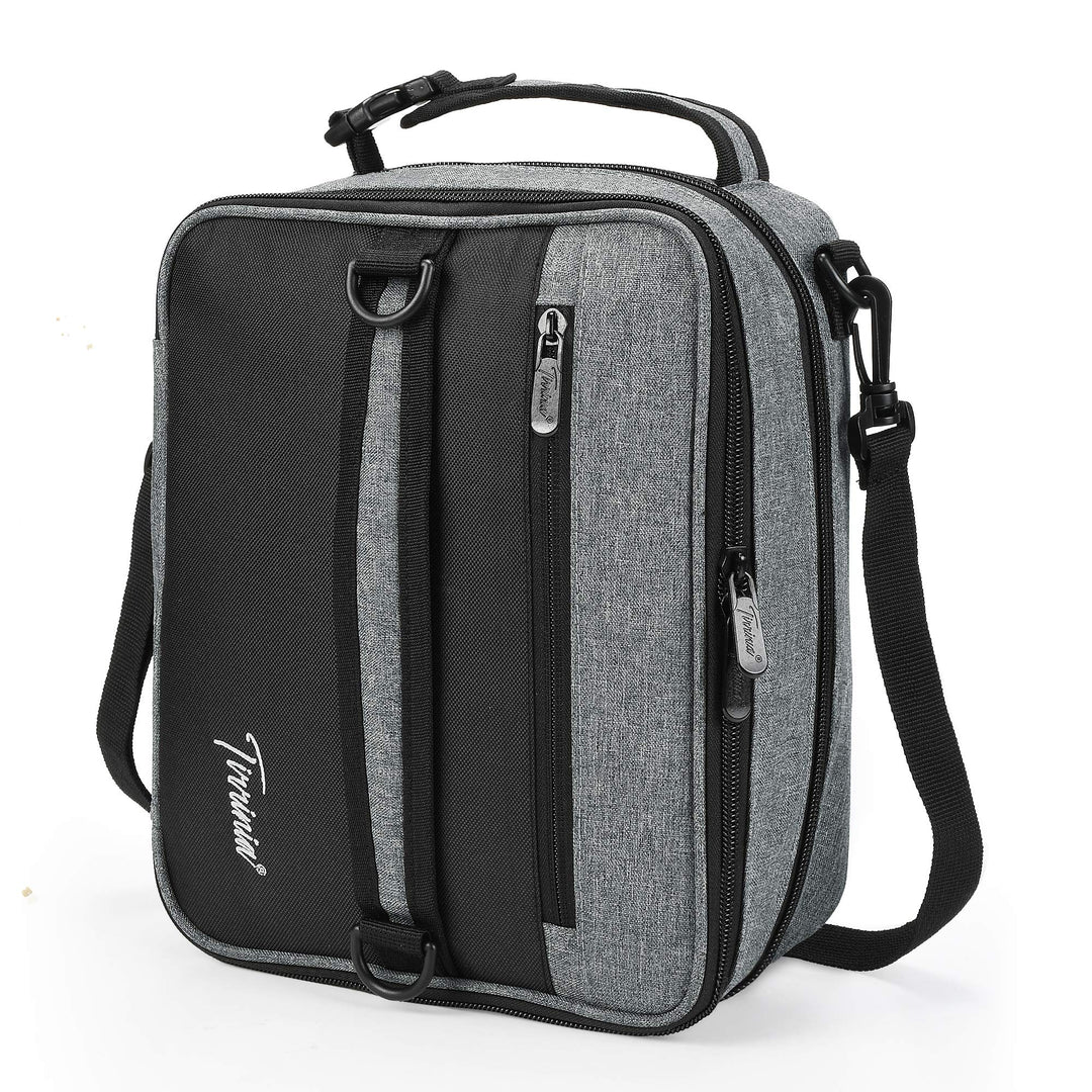 Kato Tirrinia Erweiterbare Kühltasche, Isolierte 9,5L(18 Dosen) Lunchtasche Klein für Unterwegs Arbe