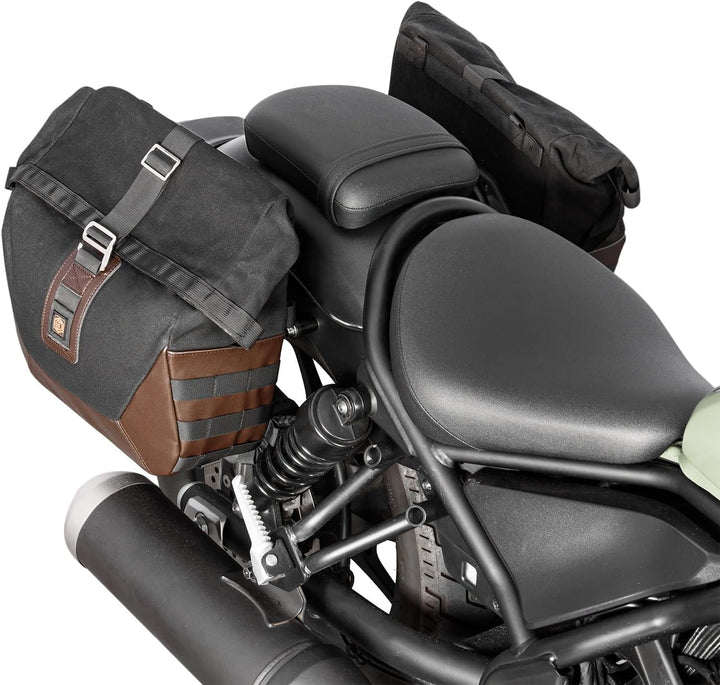 Motorrad Hecktasche mit Schnellverschluss für Rebel 1100 CMX1100 | Wasserdichte Abnehmbare Satteltas