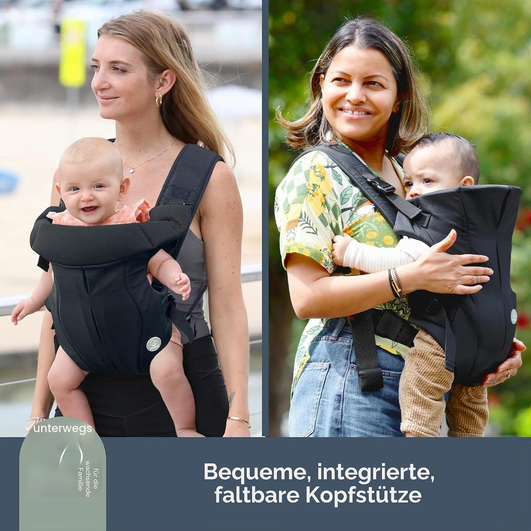 Dreambaby On-The-Move 3-in-1 Babytrage – vorne nach innen, vorne nach aussen &amp; hinten tragen – leich