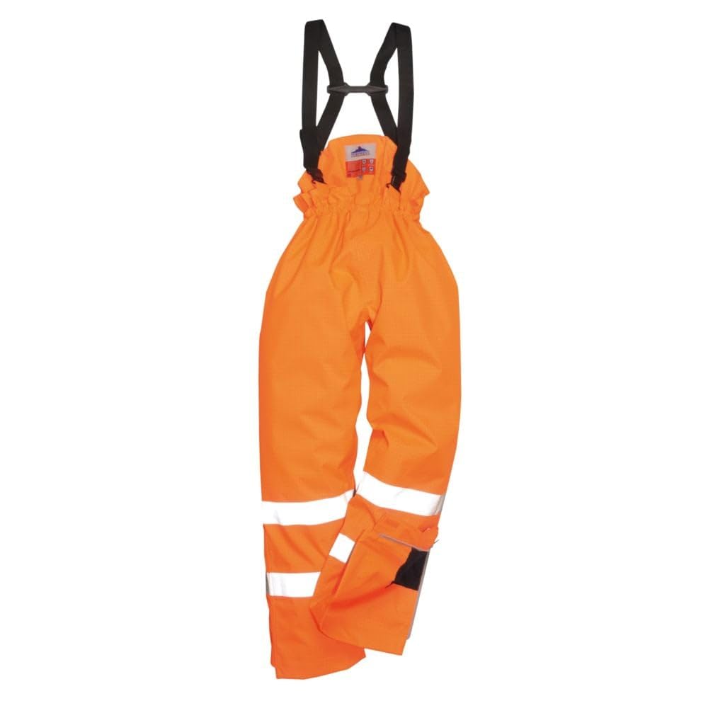 PORS781ORRM - Bizflame Rain Lined- Hi-V Orange - Medium R - Medium EU / Medium UK M Orange - Orange,