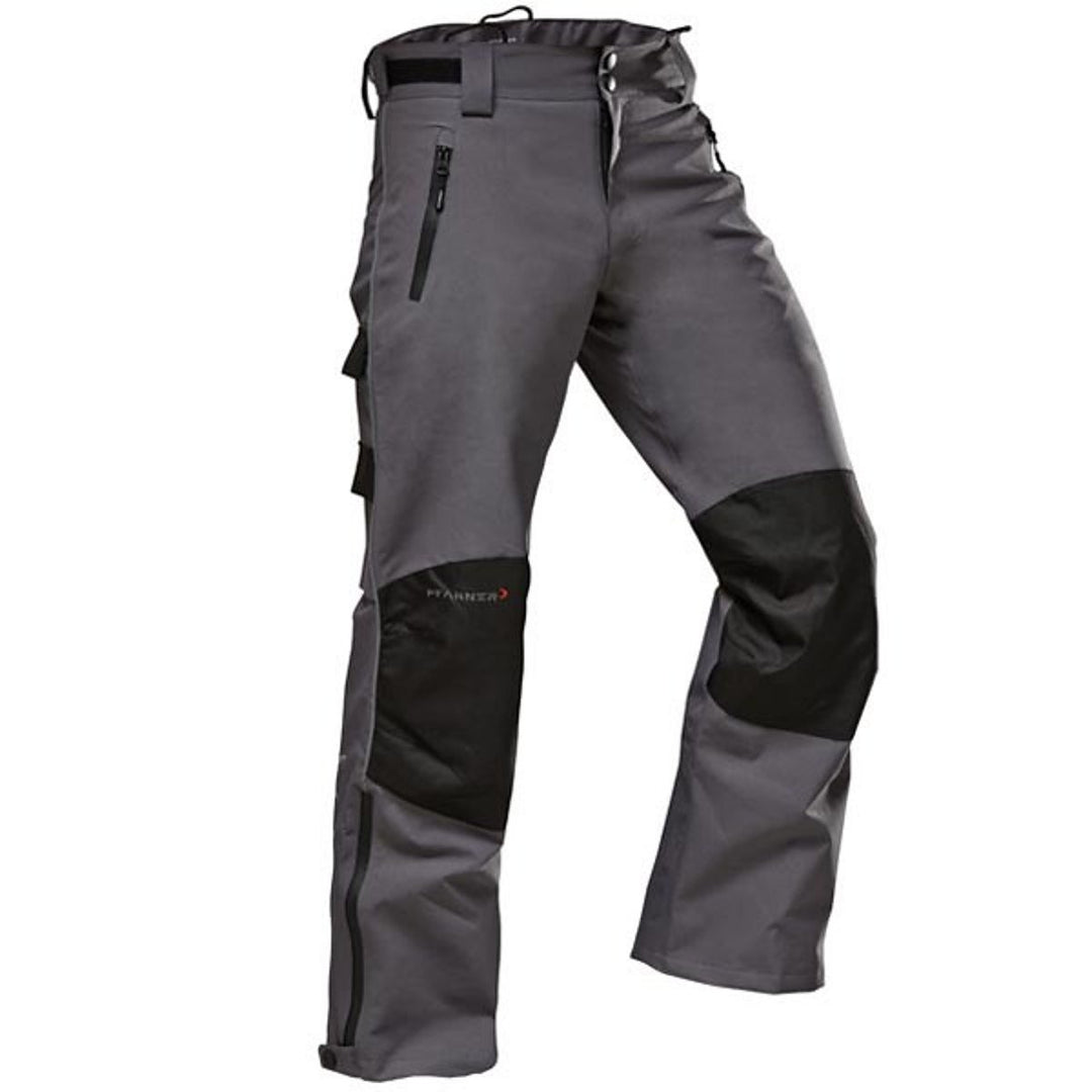 Pfanner® wasserdichte Warnschutzhose mit Sympatex® Membrane L Grau, L Grau