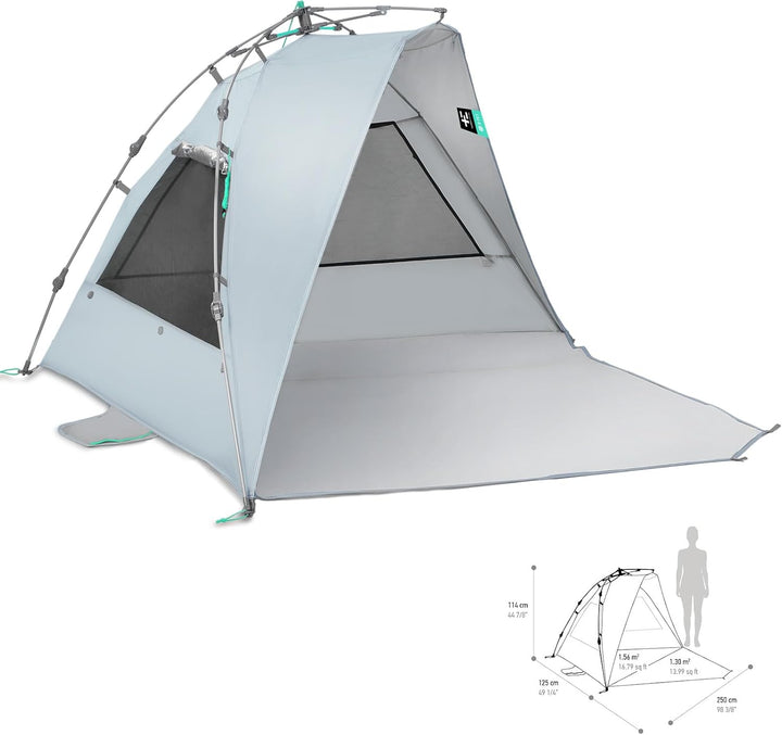 Terra Nation Strandmuschel Hare Kohu Plus rPET, blau