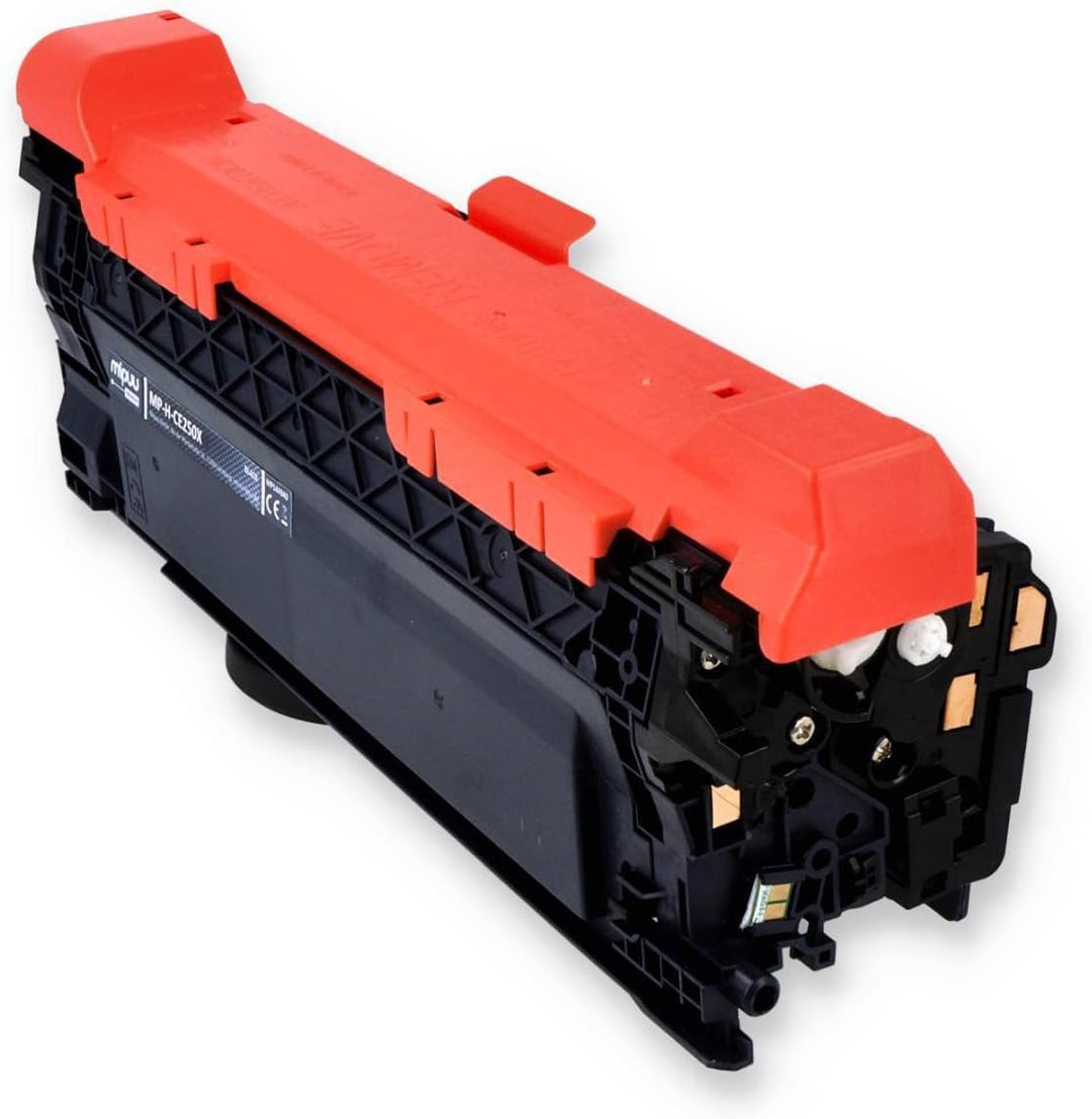 Mipuu Toner kompatibel für HP CE250X 504X Schwarz für HP Color Laserjet CM3525 CM3525DN CM3525N CM35