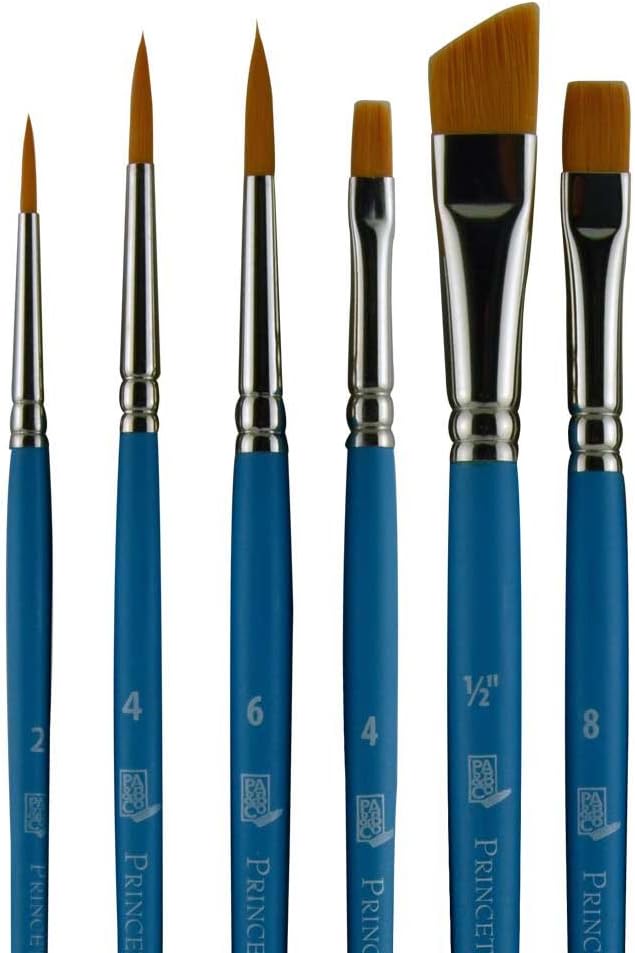 PRINCETON ARTIST BRUSH CO. Princeton Select Artiste, Serie P3750, Pinselset Nr. 22, braun, 122 Set,