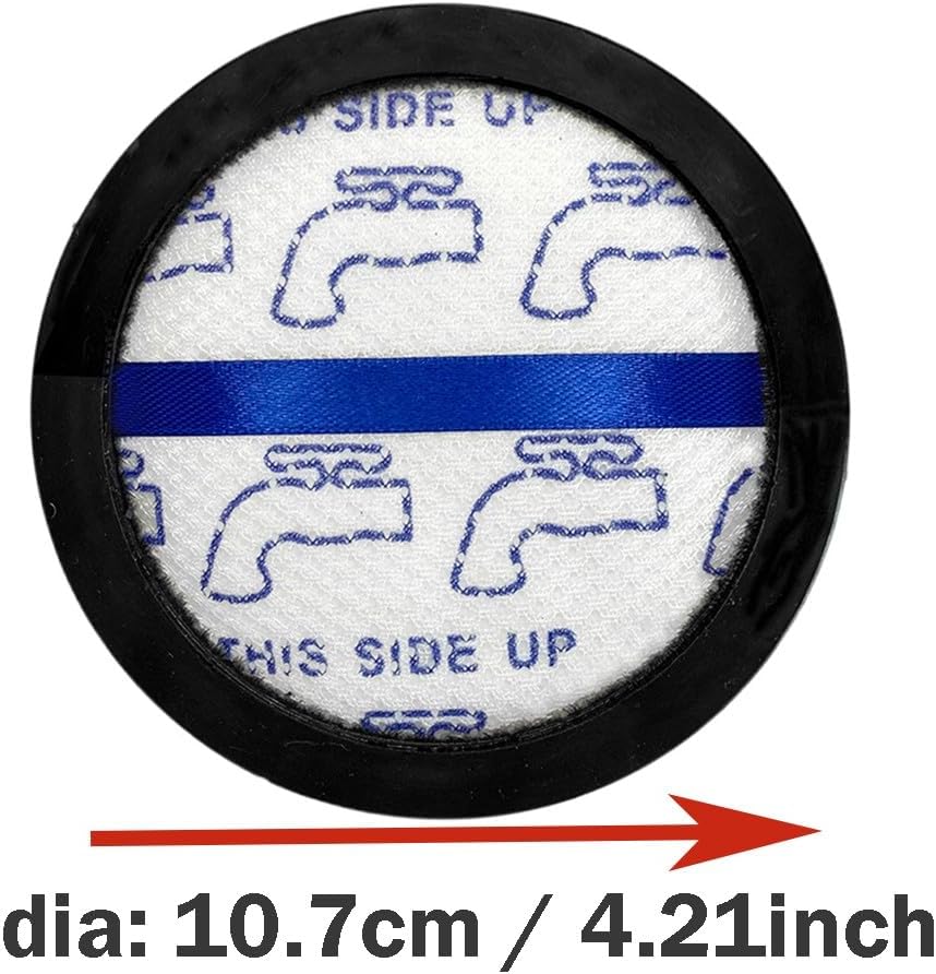 Akku-Staubsaugerfilter für EUREKA, Ersatzteil-Zubehörfilter (3 Stück) 3er-Pack, 3er-Pack