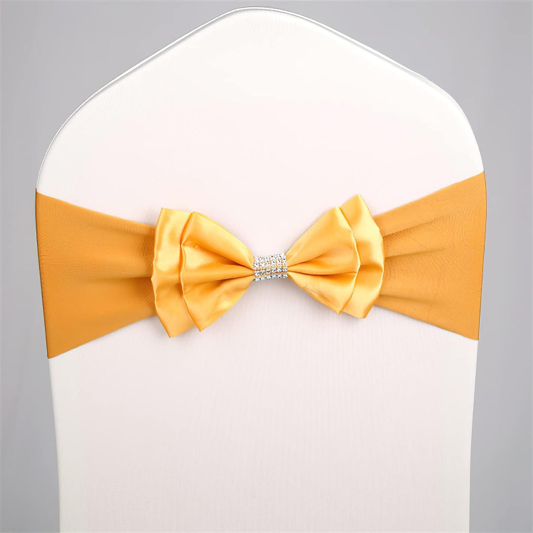 Stuhlschärpen Stuhl Schärpen,Organza Schleife Tüll Stuhl Rücken Blume Schärpe,Hochzeit Stuhl Bogen F