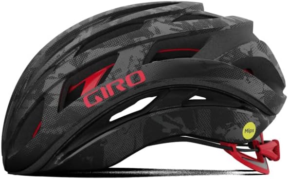Giro Helios Spherical Rennrad Fahrrad Helm matt schwarz/grau 2022, S