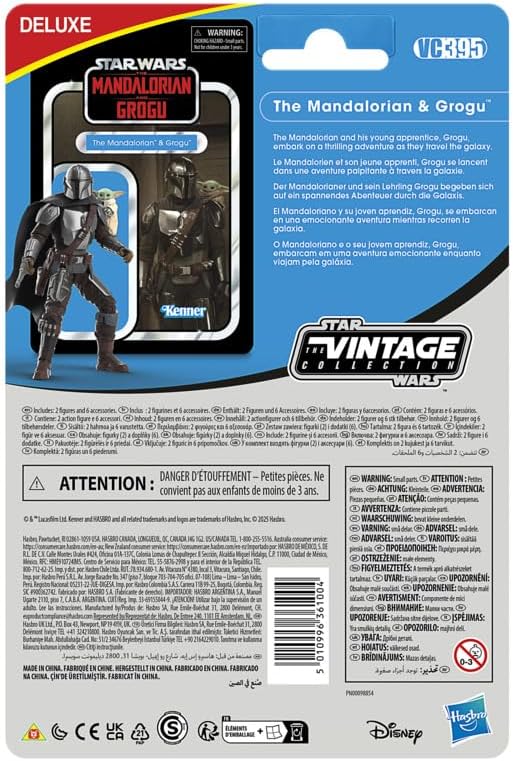 Star Wars The Vintage Collection Der Mandalorianer & Grogu, Deluxe Action-Figur zum Sammeln The Mand