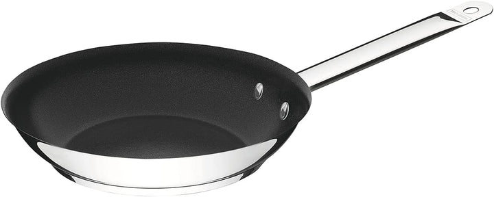 Tramontina Pfanne, Ø 26 cm, Edelstahl, antihaftbeschichtet, tiefe Bratpfanne, beschichtete Bratpfann