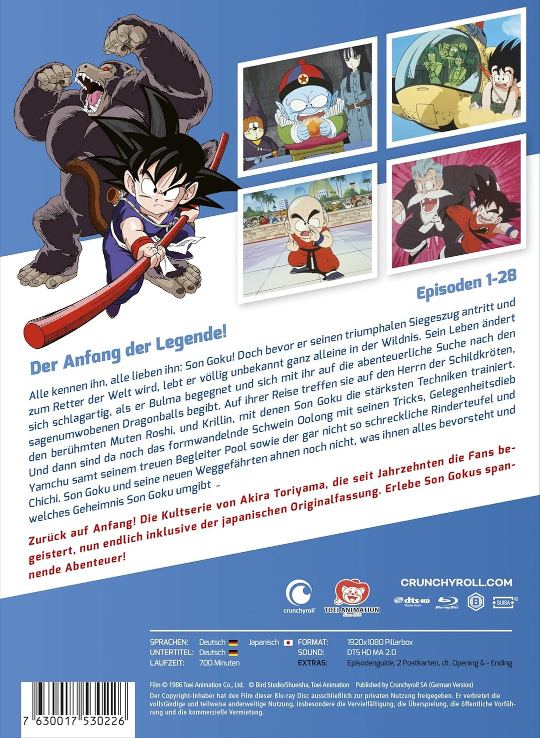 Dragonball - TV-Serie - Vol.1 - [Blu-ray], Blu-ray