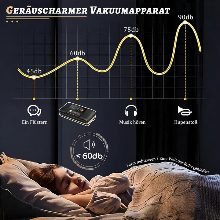85kPa Vakumierergerät für Lebensmittel, Doppelte Schweissnaht Vakuumierer, 12-in-1 Folienschweissger