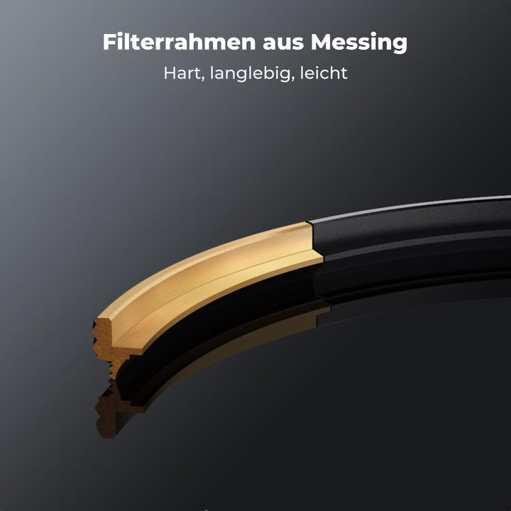 K&F CONCEPT Filter 82mm Black Mist 1/8 & Ultra-niedrige Reflexion, Optisches Glas mit Multi-Nano-Bes