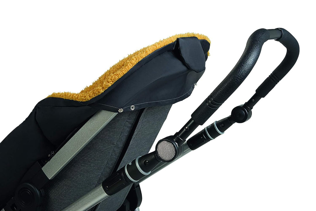 Odenwälder Fusssack Babyfusssack für Kinderwagen, Buggy, Sportwagen Lo-Go Classic mustard, mustard