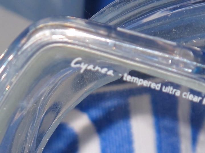 Oceanic Cyanea Tauchmaske - 2Glas Maske mit grossem Sichtfeld Transparent, Grau, Transparent, Grau