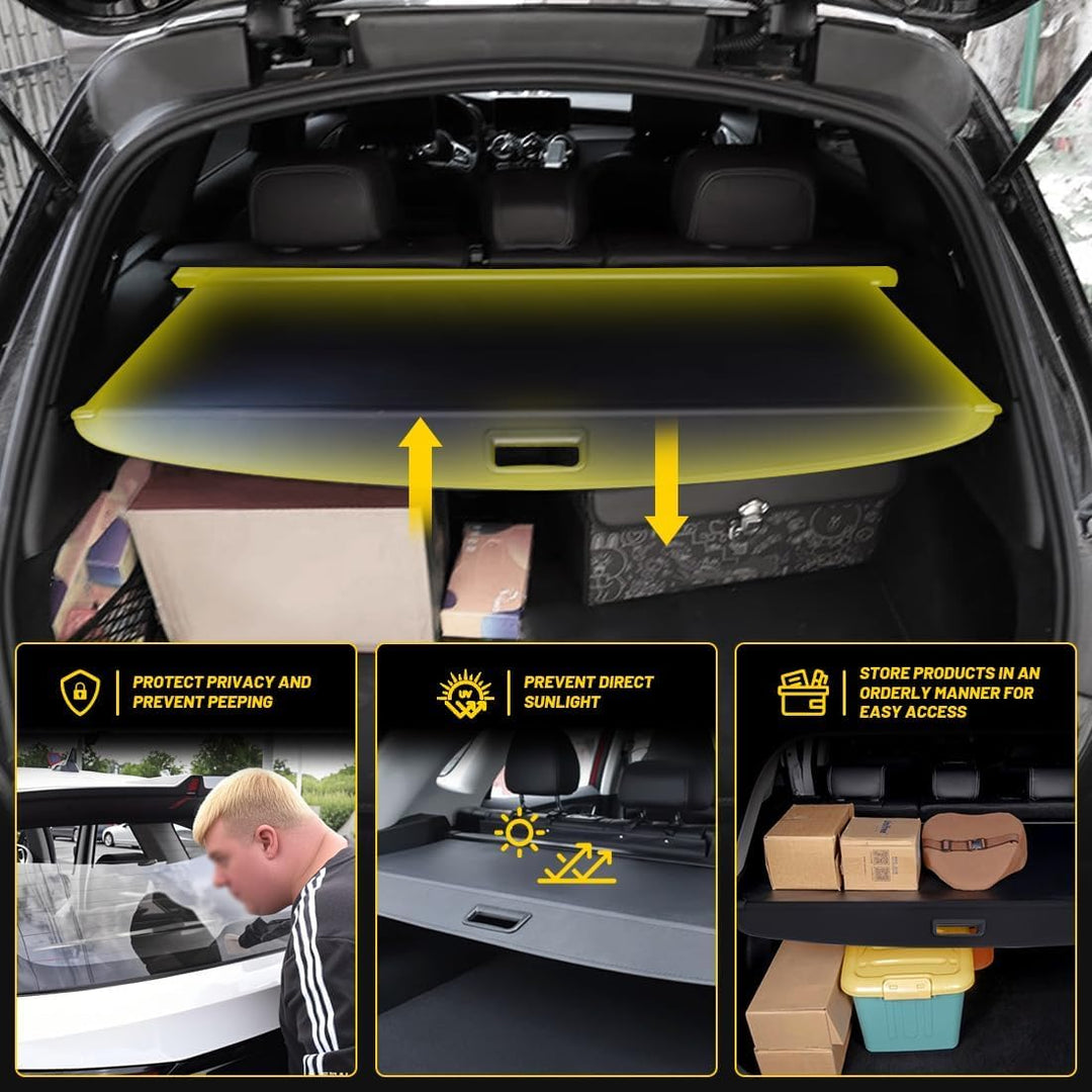 OREALTOOL Laderaumabdeckung Kofferraum Schutz Abdeckung Cargo Cover für Mercedes-Benz GLK 300 2008-2