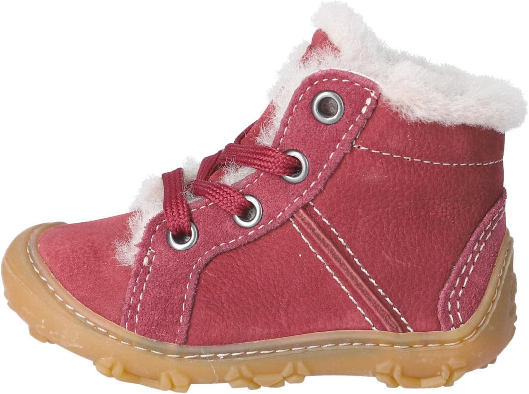 RICOSTA Mädchen und Jungen Stiefel ELIA, Kinder Lauflernschuhe, Weite: Weit, terracare,Barfuss-Schuh