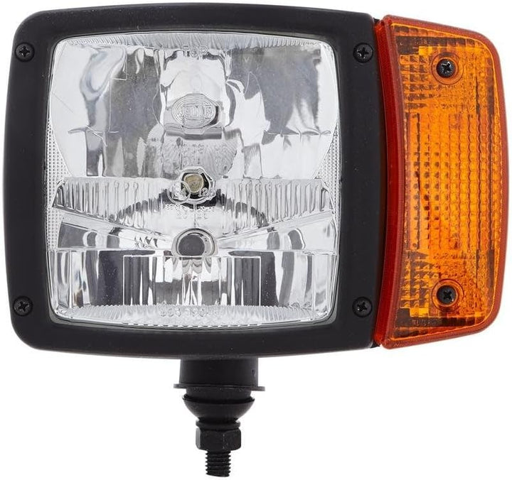 HELLA - Hauptscheinwerfer - 12V - Anbau - Lichtscheibenfarbe: gelb - Stecker: AMP - links - 1SA 996