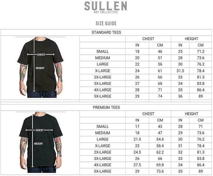 Sullen Men's Berserker Standard Black Short Sleeve T Shirt L