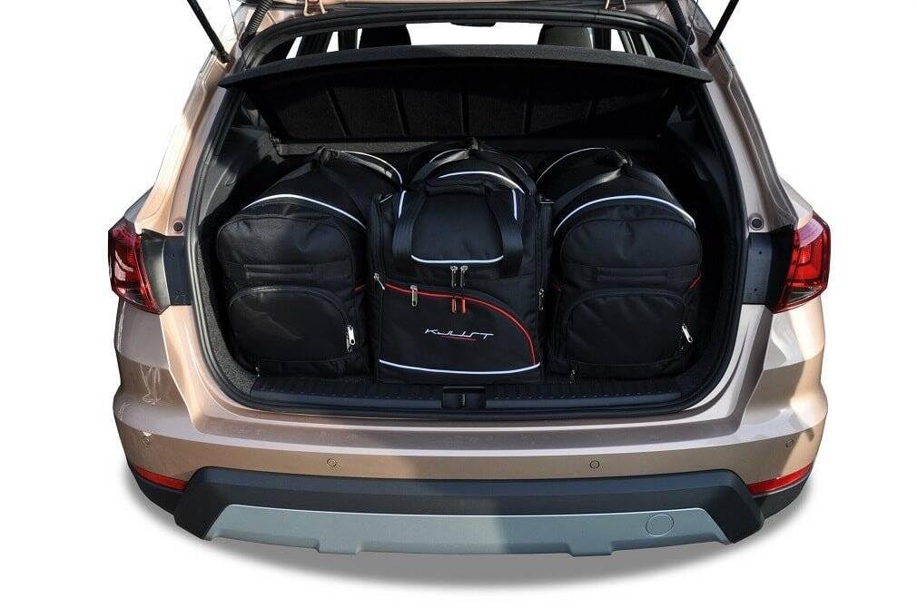 KJUST Dedizierte Reisetaschen 4 stk kompatibel mit SEAT ARONA I 2017+ Car Bags
