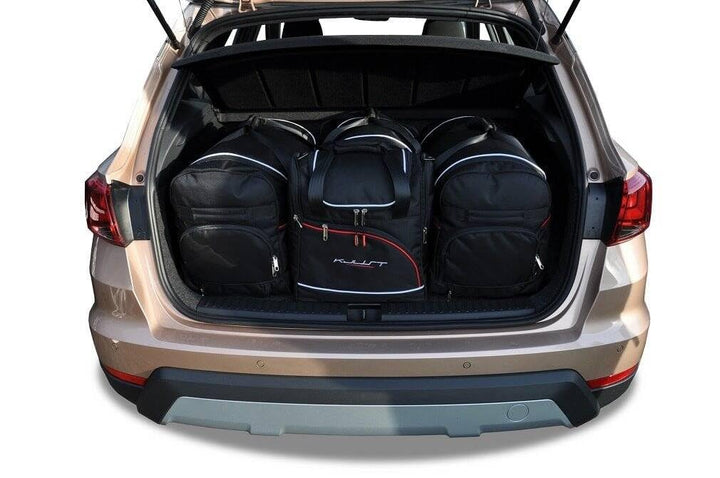 KJUST Dedizierte Reisetaschen 4 stk kompatibel mit SEAT ARONA I 2017+ Car Bags