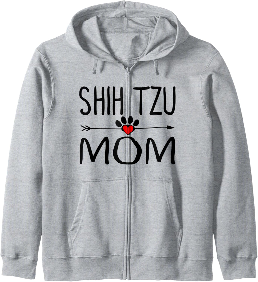 Shih Tzu Mom Gifts for Women, Parents, and Dog Owners Funny Kapuzenjacke