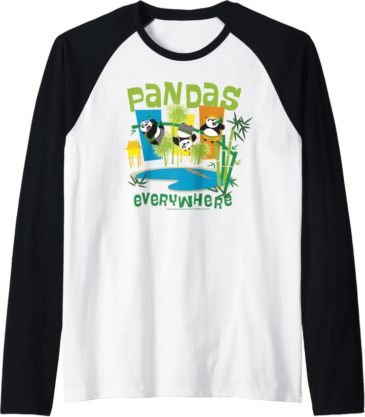 Kung Fu Panda Pandas Everywhere Raglan