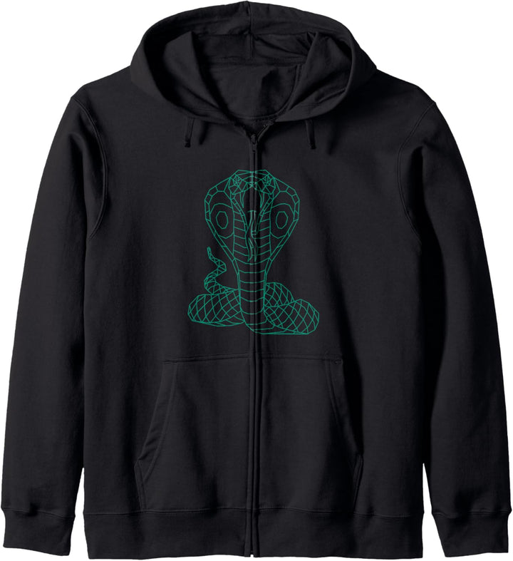 Cobra-Stich Kapuzenjacke
