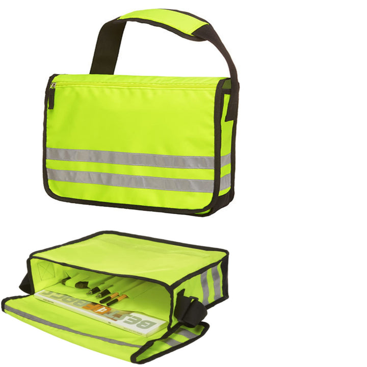 noTrash2003 Hochgradig Reflektierender Messenger Bag Kuriertasche aus LKW Plane Planentasche mit Übe