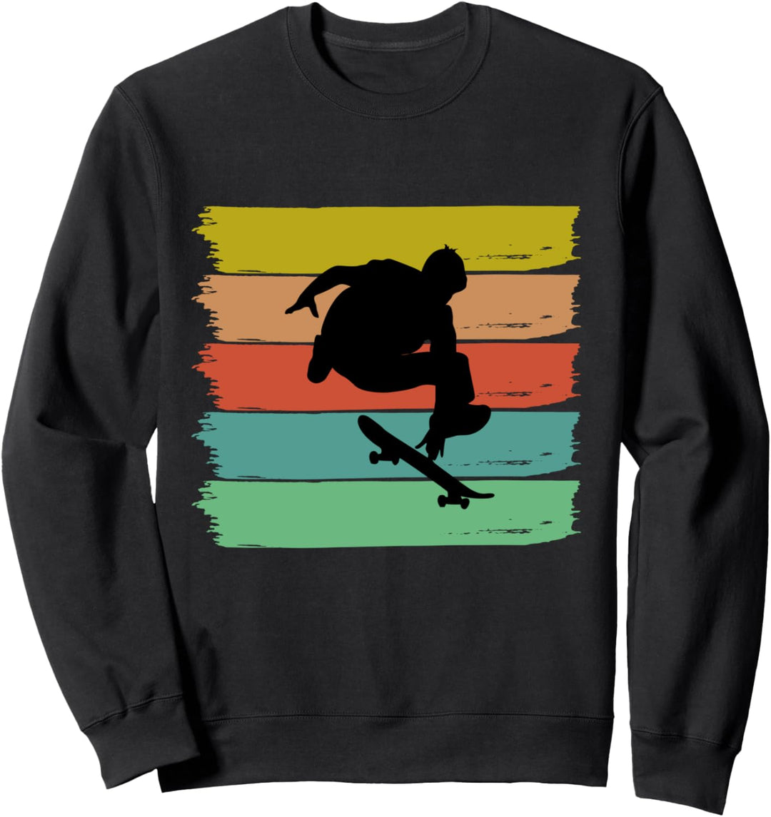 Stunt Skateboard Skater für Jungen Skater Sweatshirt