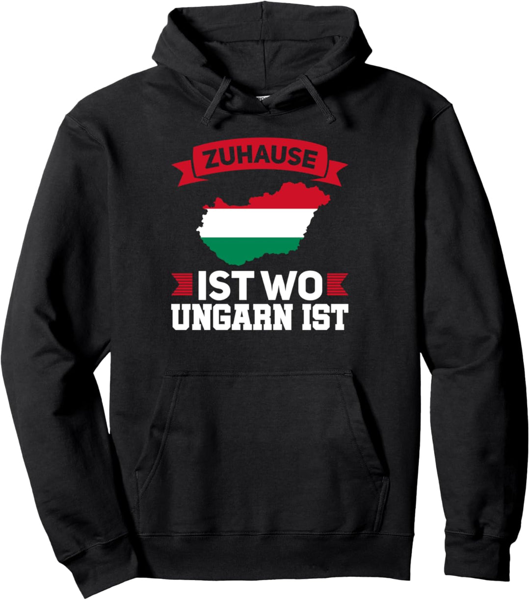 Ungarn Flagge Ungarische Flagge Reise Pullover Hoodie