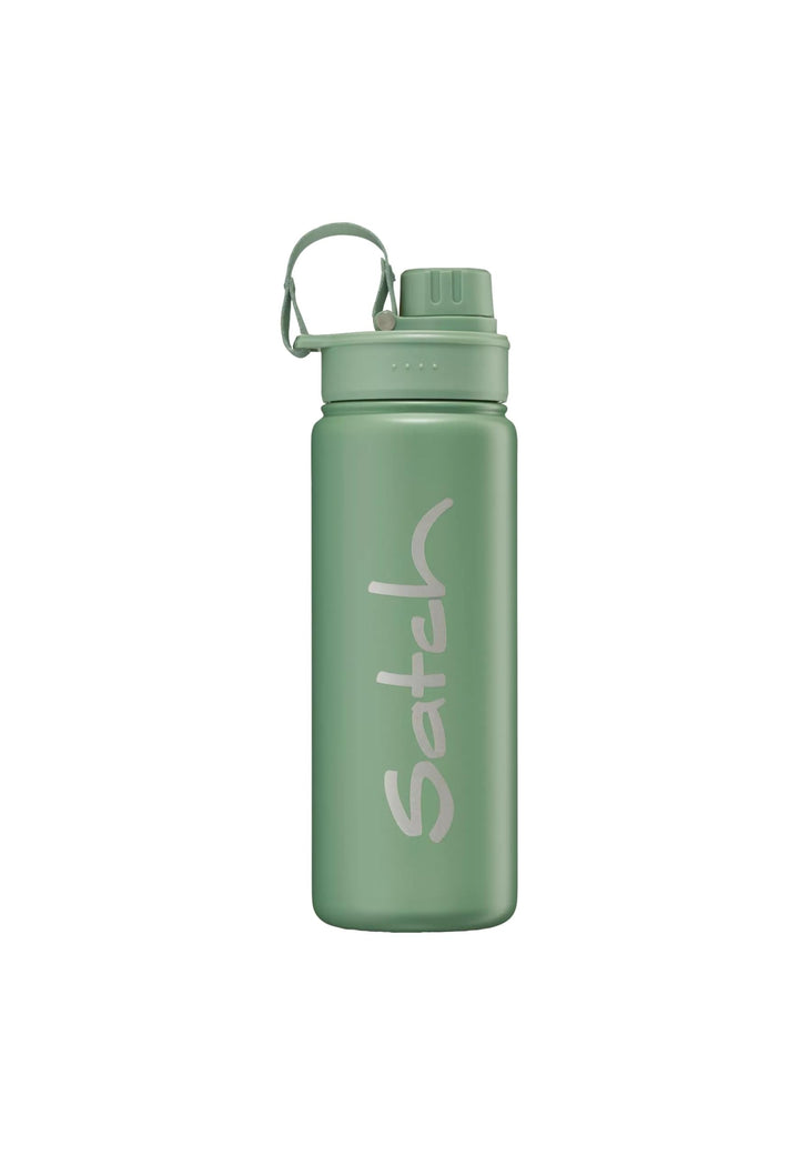 Satch Trinkflasche aus Edelstahl BPA-frei 0,5l, Auslaufsicher und Kohlensäure geeignet, für Heisse u