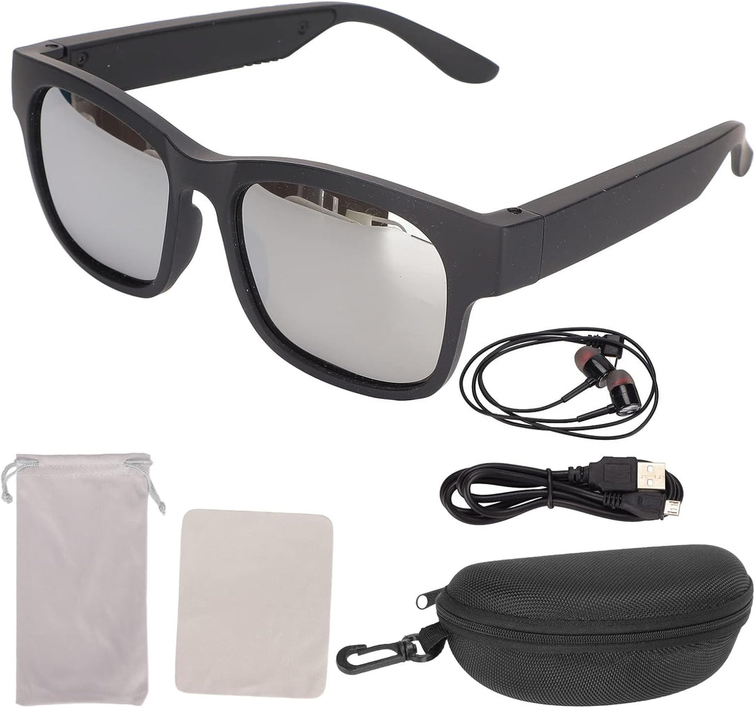 Smart Glasses, Smart Audio Sonnenbrillen, Noise Cancelling, Freisprechen, Open-Ear-Lautsprecher mit