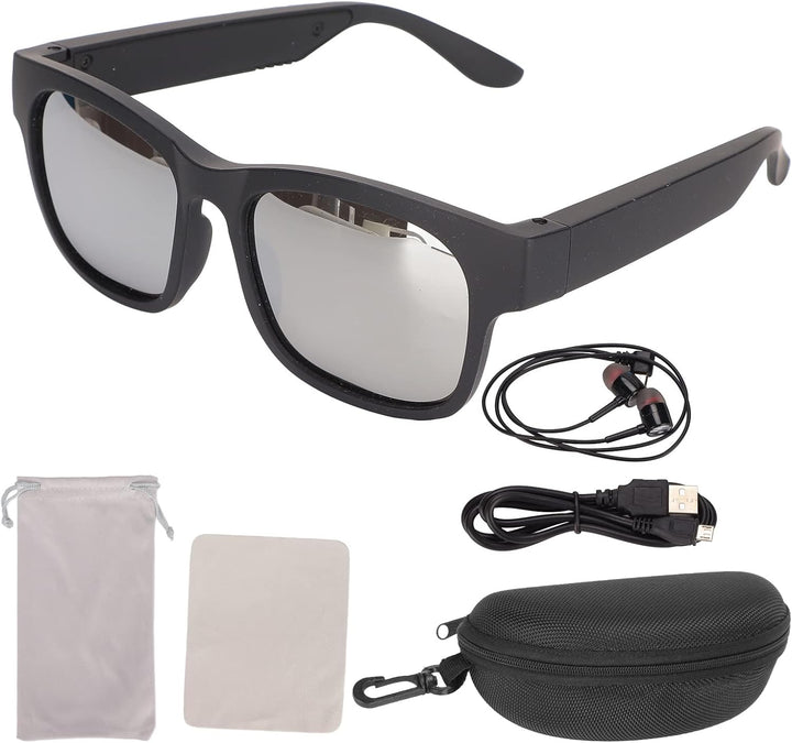 Smart Glasses, Smart Audio Sonnenbrillen, Noise Cancelling, Freisprechen, Open-Ear-Lautsprecher mit