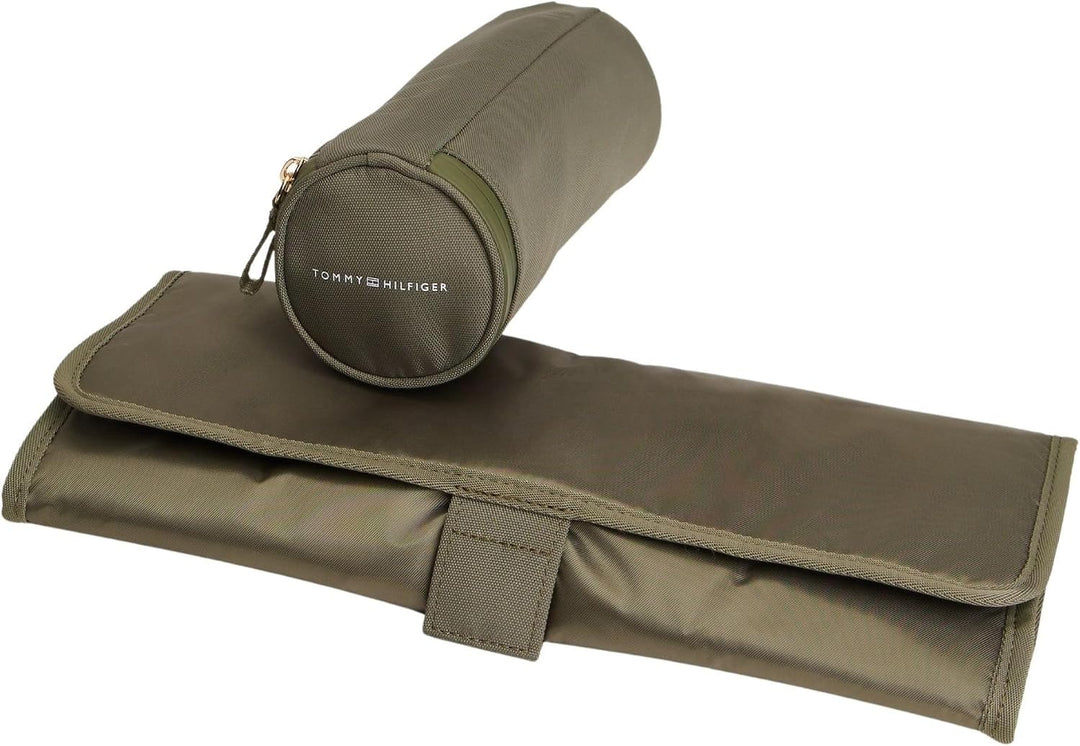 Tommy Hilfiger Th Essential Changing Bag Ka0ka00026 Handtaschen Green (Battle Green), Green (Battle