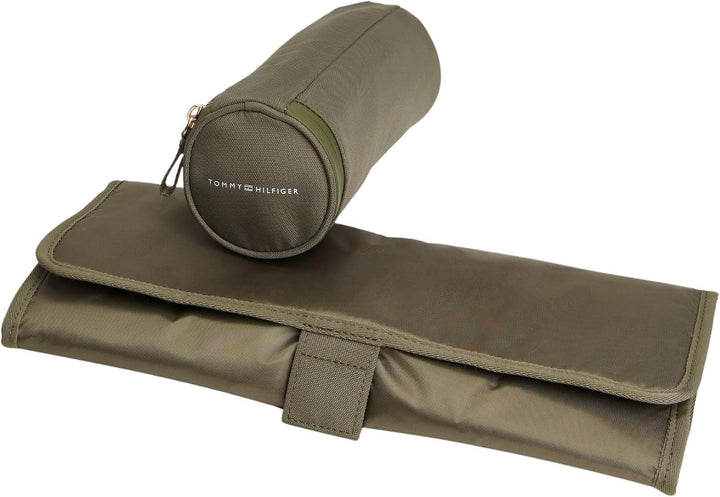 Tommy Hilfiger Th Essential Changing Bag Ka0ka00026 Handtaschen Green (Battle Green), Green (Battle