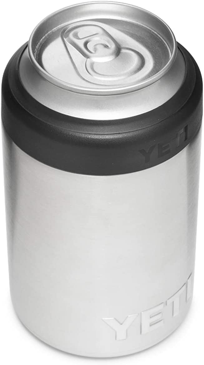 YETI Rambler Colster, Stainless Steel Can Insulator, Stainless Steel, 12 oz (330 ml) Stainless Steel