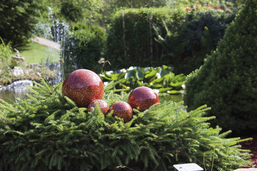 HGD CS32-400 Gartenkugeln, Rot