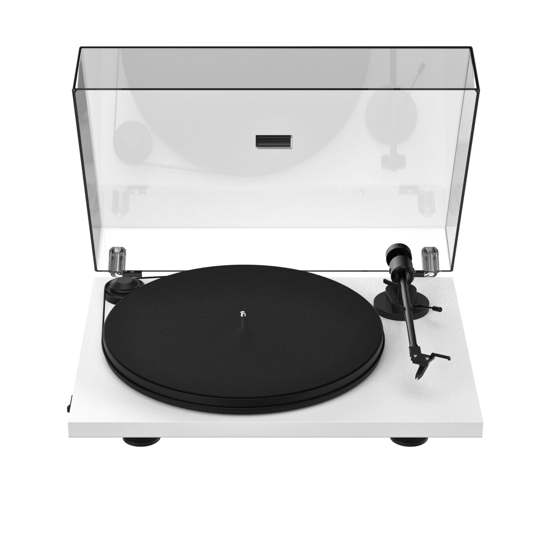 Pro-Ject Primary E, Audiophiler Plug&Play Plattenspieler (Weiss), Weiss
