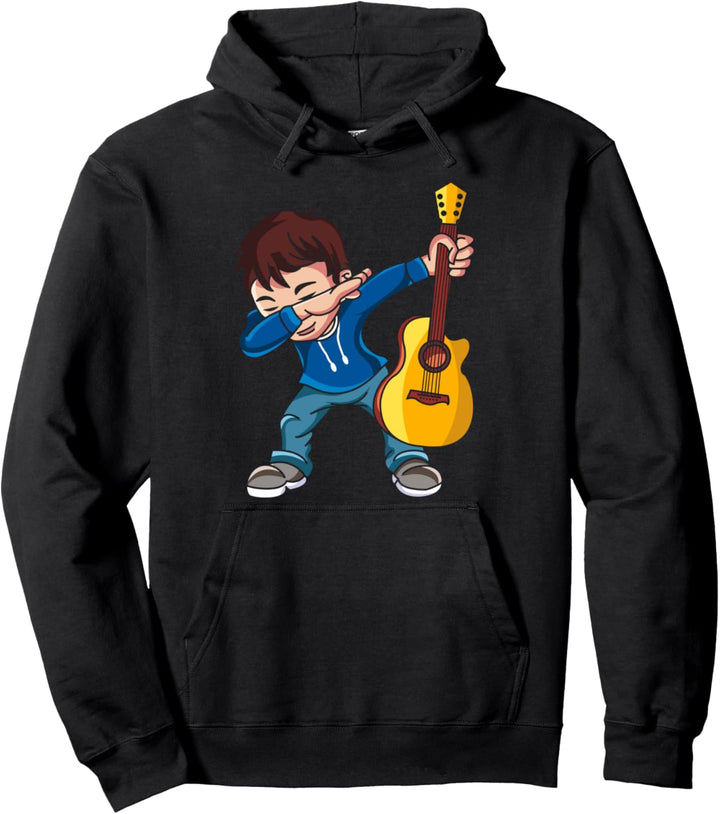 Akustik Gitarre Gitarristen & Gitarrenspieler Musiker Pullover Hoodie