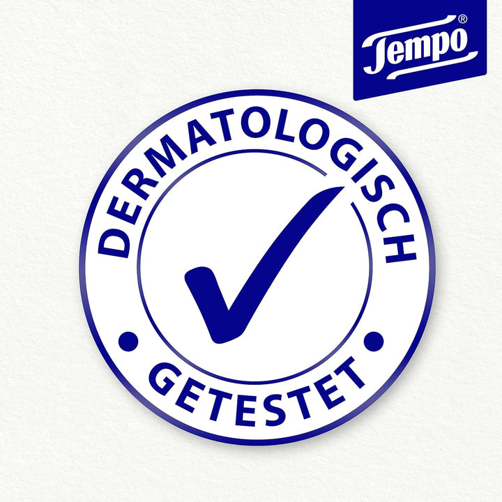 TEMPO Feuchtes Toilettentuch, Sanft&amp;pflegend, 16 Stück, Grosspackung 16 Pack x 42 Tücher Sanft &amp; Sen