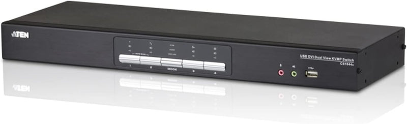 Aten CS1644 KVM Audio Switch (4-polig, Dual-DVI, USB)