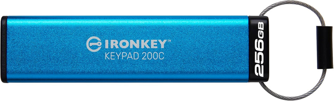 Kingston IronKey Keypad 200 Typ-C Hardware-verschlüsselter USB-Stick FIPS 140-3 Level 3 (ausstehend)