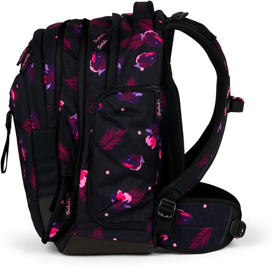 Satch Match Schulrucksack Set 3tlg. (Mystic Nights) inkl. Schlamperbox und Sporttasche, Mystic Night