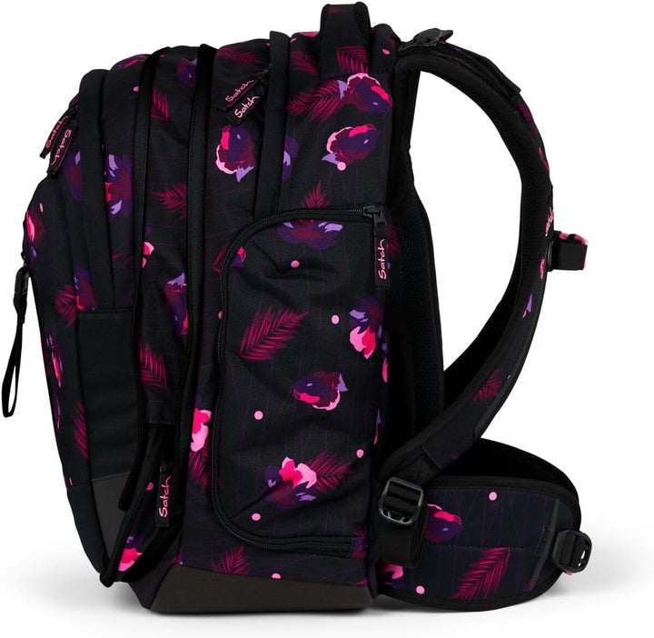 Satch Match Schulrucksack Set 3tlg. (Mystic Nights) inkl. Schlamperbox und Sporttasche, Mystic Night