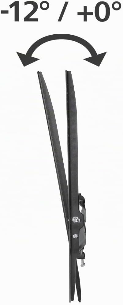 Hama TV Wandhalterung neigbar, Slim (TV Wandhalterung 32-65 Zoll, VESA 100x100 bis VESA 400x400, bis