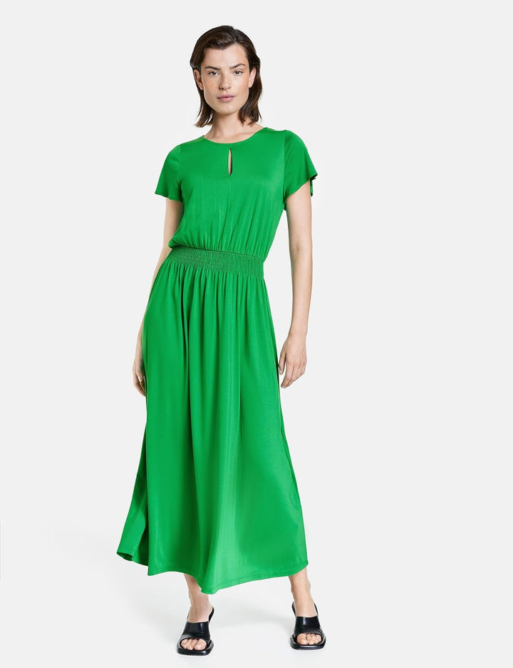 Taifun Damen Lässiges Kleid 44 Cosmic Green, 44 Cosmic Green